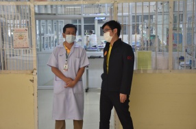 ผู้อำนวยการทัณฑสถานโรงพยาบาลราชทัณฑ์ เข้าตรวจราชการภายในทัณฑ ...